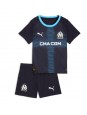Billige Olympique de Marseille Bortedraktsett Barn 2025-26 Kortermet (+ Korte bukser)